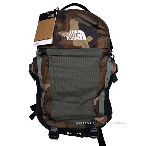The North Face | Bags | The North Face Recon Camo Camouflage Green Brown  Black 3l Backpack | Poshmark